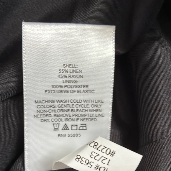 Express Black Ruched Mini Sundress Spaghetti Strap - Picture 5 of 6